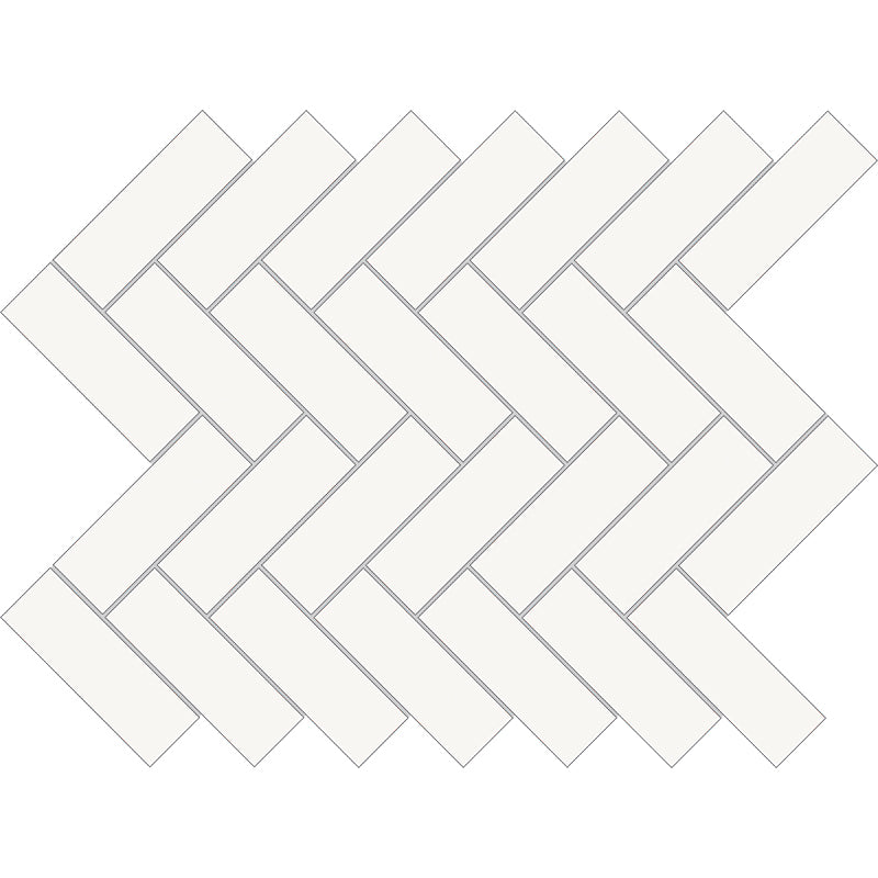 Happy Floors Blanco Tile in White