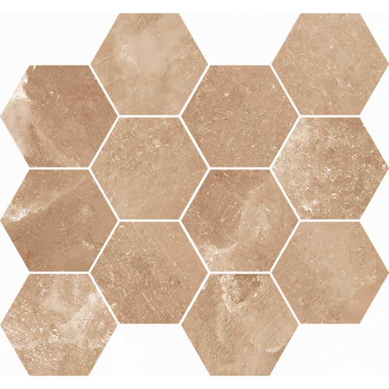 Happy Floors Salt Stone Tile in Terra