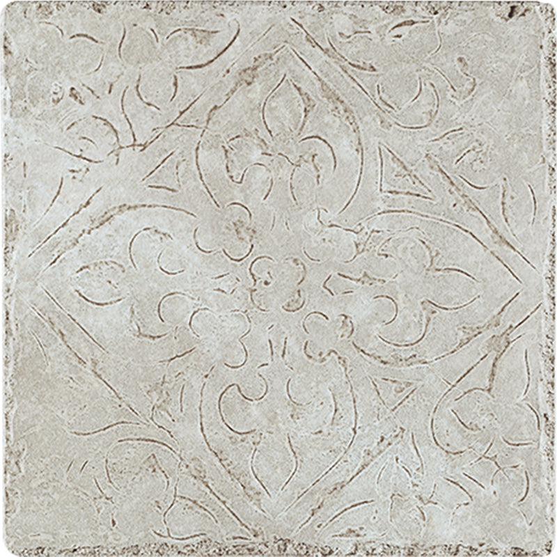 Happy Floors Pietra D'Assisi Tile in Bianco