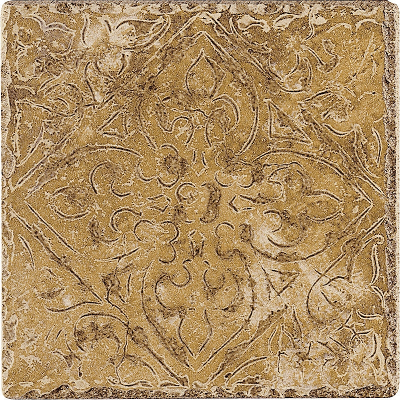 Happy Floors Pietra D'Assisi Tile in Ocra