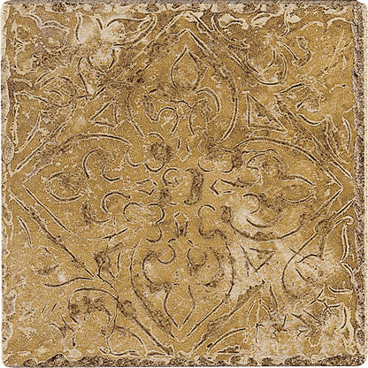 Happy Floors Pietra D'Assisi Tile in Ocra