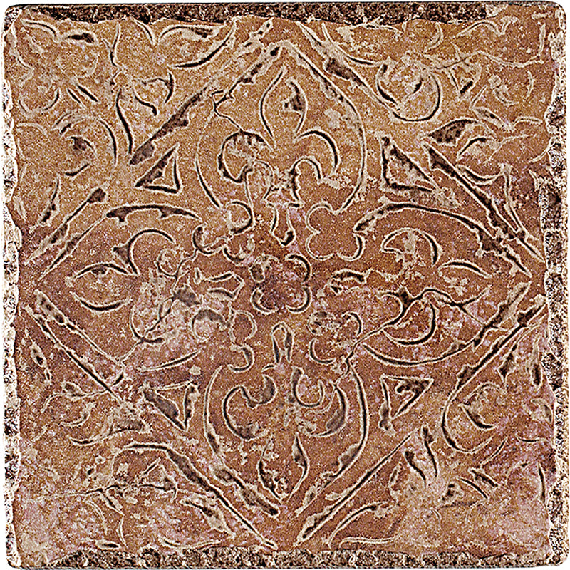 Happy Floors Pietra D'Assisi Tile in Rosso