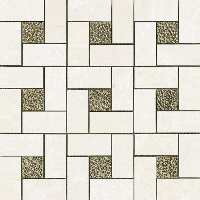 Happy Floors Arona Tile in Bianco