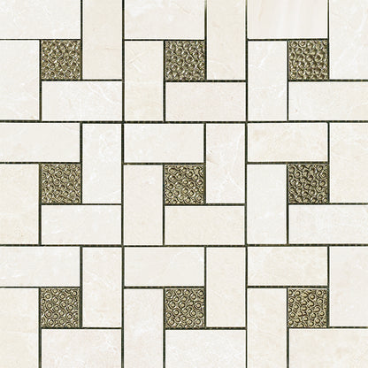 Happy Floors Arona Tile in Bianco