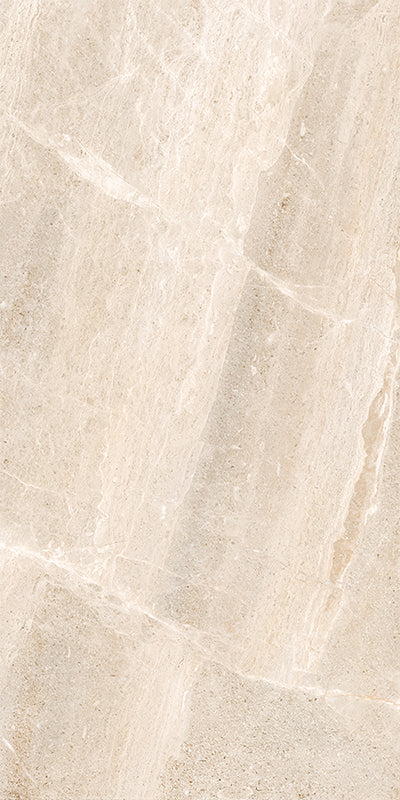 Happy Floors Flint Tile in Ivory