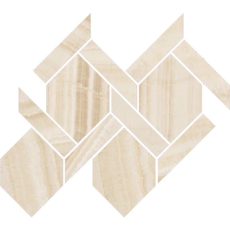 Happy Floors Onyx Tile in Honey