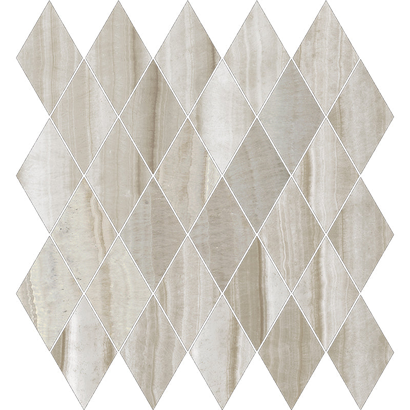 Happy Floors Onyx Tile in Silver