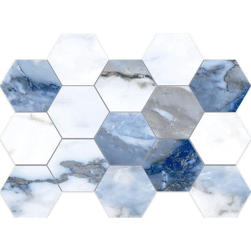 Happy Floors Crash Tile in Blue