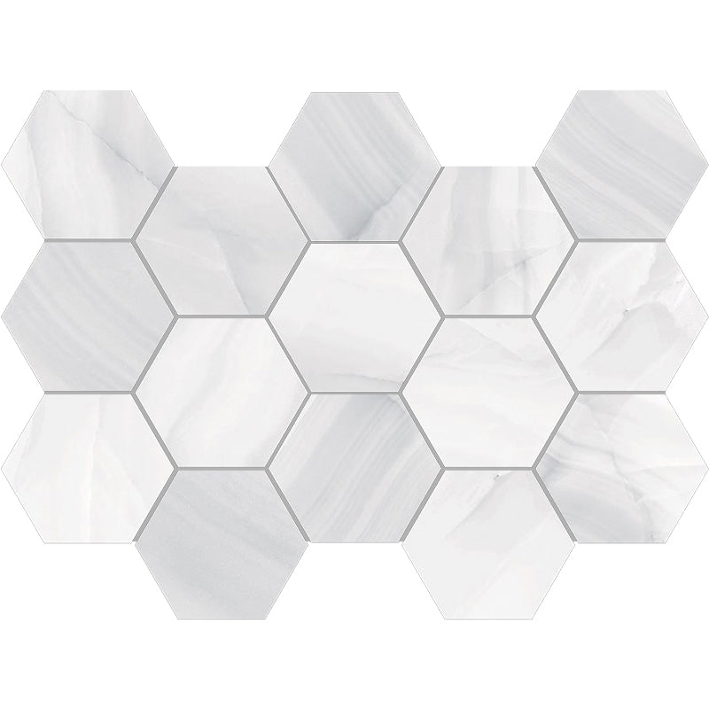 Happy Floors Athena Tile in Blanc