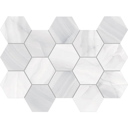 Happy Floors Athena Tile in Blanc