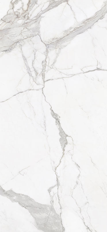 Happy Floors Statuario Luxe Tile in White
