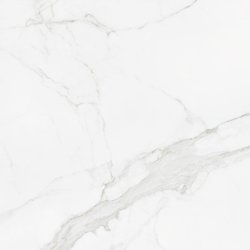 Happy Floors Statuario Luxe Tile in White