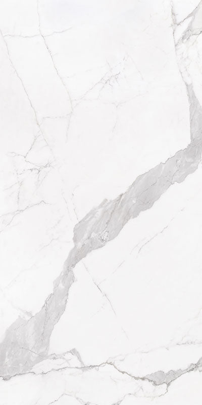 Happy Floors Statuario Luxe Tile in White