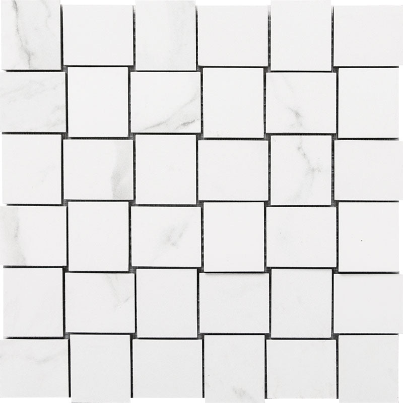 Happy Floors Statuario Luxe Tile in White