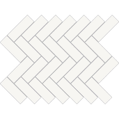 Happy Floors Blanco Tile in White