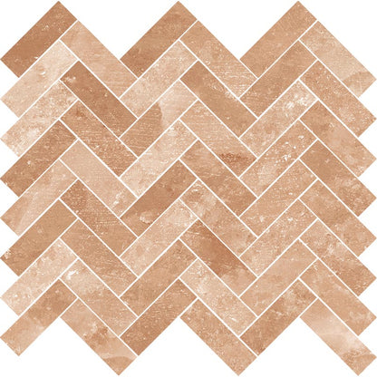 Happy Floors Salt Stone Tile in Terra