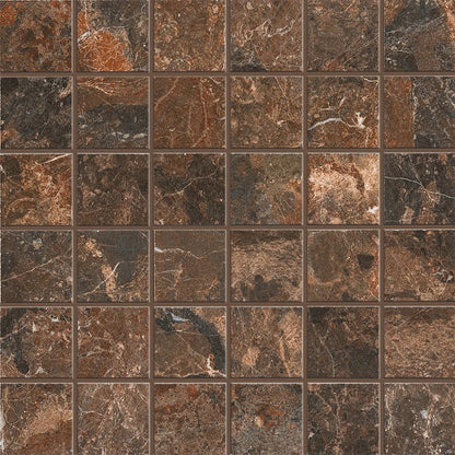 Happy Floors Mun Tile in Rust
