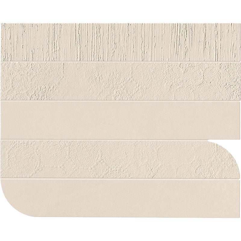 Happy Floors B-Natural Tile in Kaolin