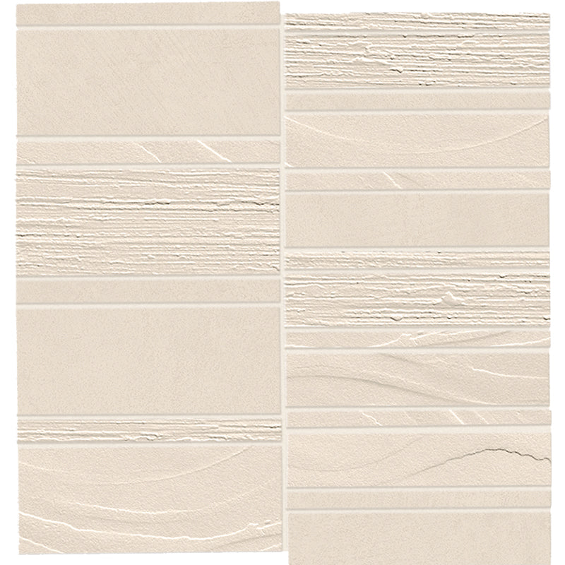 Happy Floors B-Natural Tile in Kaolin