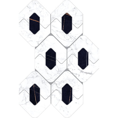 Happy Floors Kobe Tile in Statuarietto