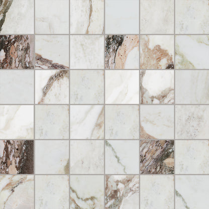 Happy Floors Kobe Tile in Calacatta Viola