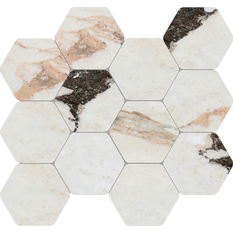 Happy Floors Kobe Tile in Calacatta Viola