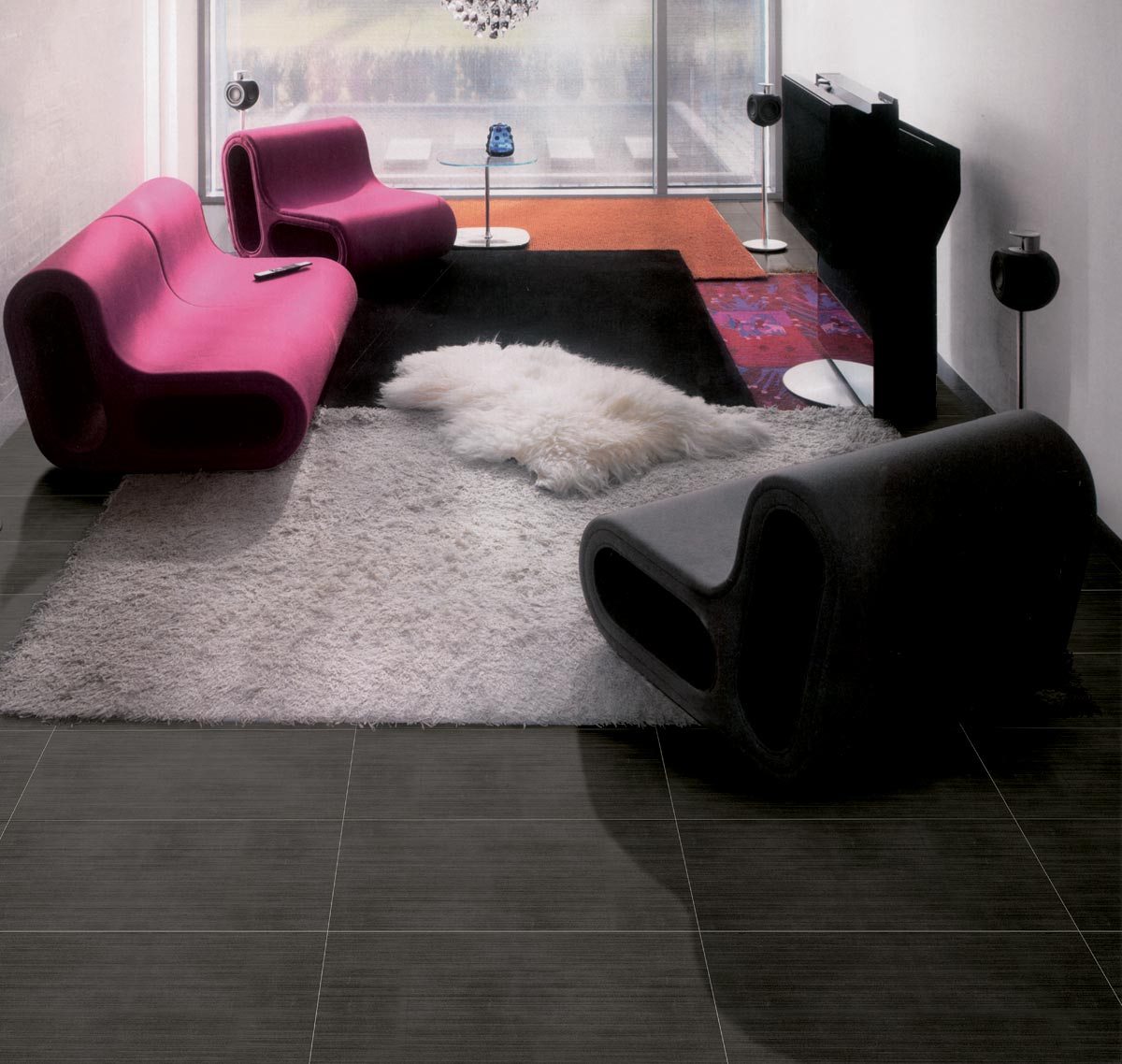 Happy Floors Neostile Tile in Silver, #sku_7957-G, #sku_7958-G, #sku_7955-G, #sku_7956-G, #sku_7959-G