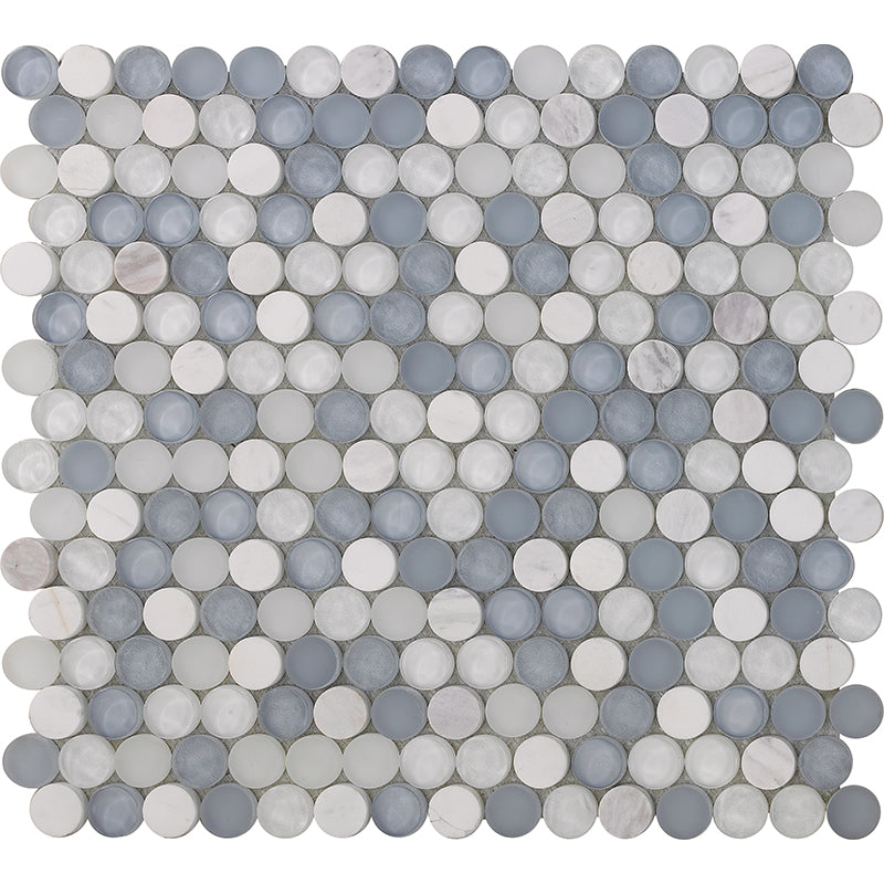 Happy Floors Sobe Tile in Sky