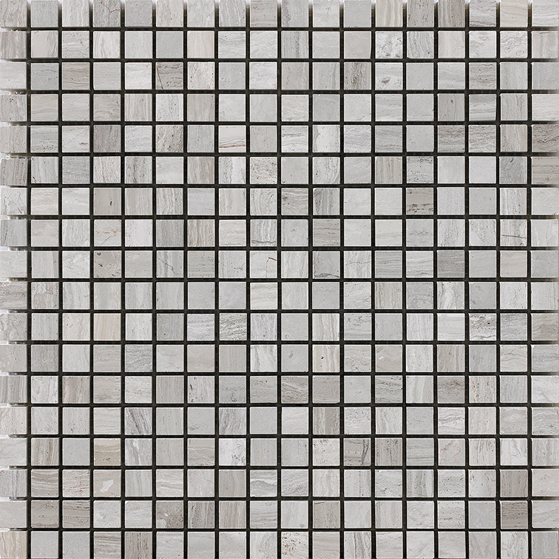 Happy Floors Stone & Marble Tile in Wooden White