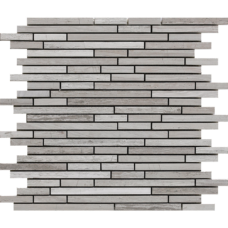 Happy Floors Stone & Marble Tile in Wooden White