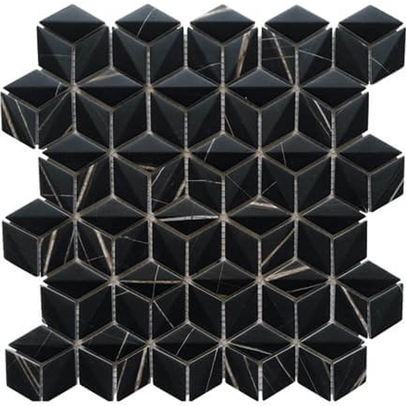 Happy Floors Endura Tile in Sahara Noir