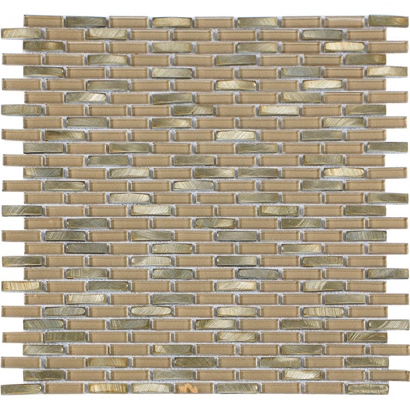 Happy Floors Iridium Tile in Gold