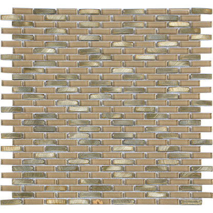 Happy Floors Iridium Tile in Gold