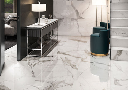 Happy Floors Statuario Luxe Tile in White, #sku_8309-C, #sku_8313-C, #sku_8312-C, #sku_8319-C, #sku_8318-C, #sku_8317-C, #sku_8316-C, #sku_8315-C, #sku_8311-C, #sku_8314-C, #sku_8310-C